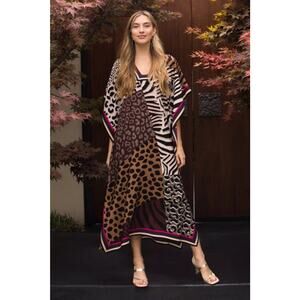 Trina Turk Theodora Midi Dress Multi - M/L